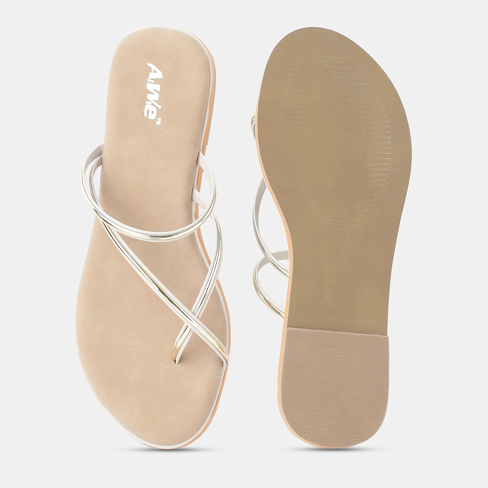 Aiwie-Womens-Stylish-Flat-Sandals-|-Lightweight-Slip-On-Footwear-with-Cross-Strap-Design-for-Daily-Wear A160936