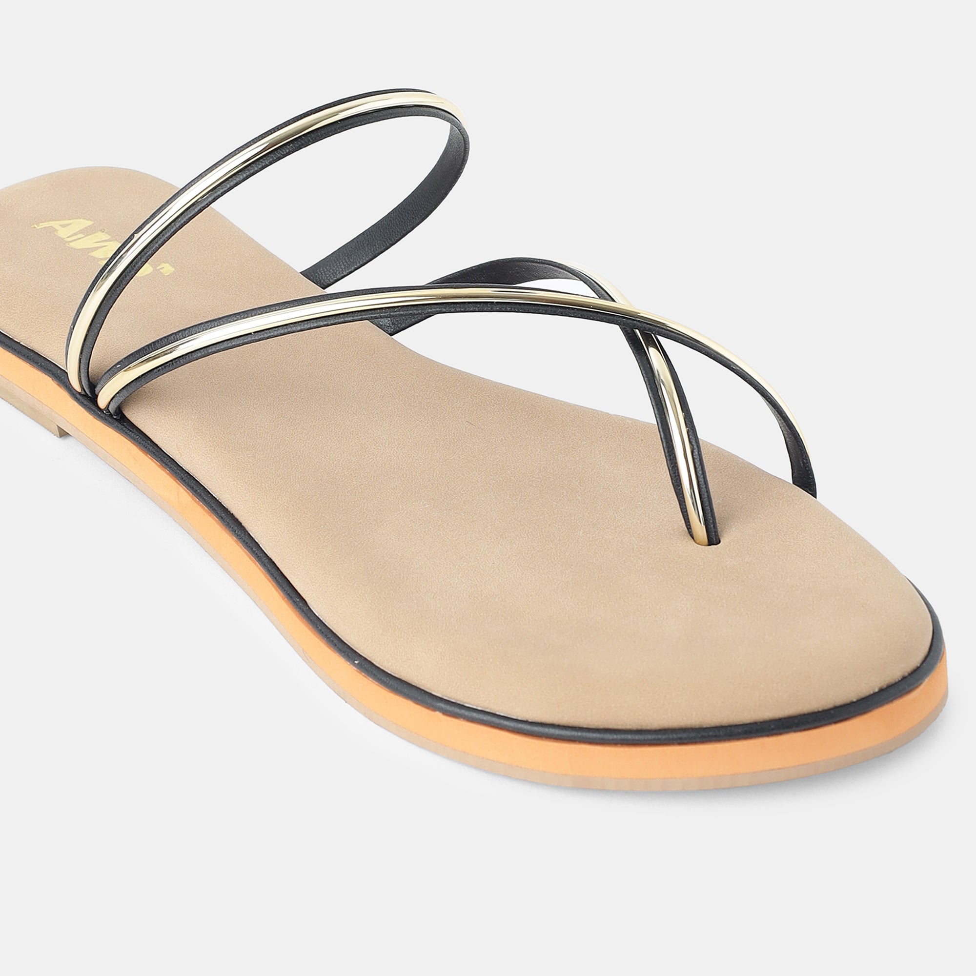 Aiwie-Womens-Stylish-Flat-Sandals-|-Lightweight-Slip-On-Footwear-with-Cross-Strap-Design-for-Daily-Wear A160936