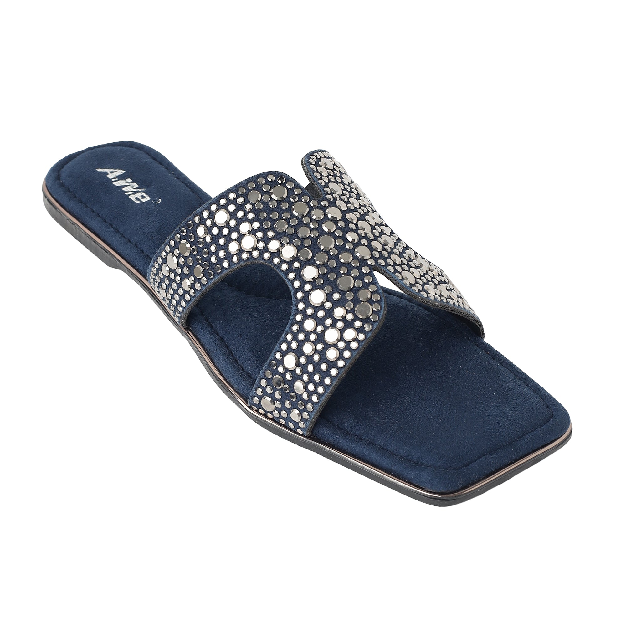 Aiwie-Womens-Stylish-Slip-On-Flat-Sandals-with-Sparkling-Stone-Detailing-–-Comfortable-Daily-and-Party-Footwear A570703