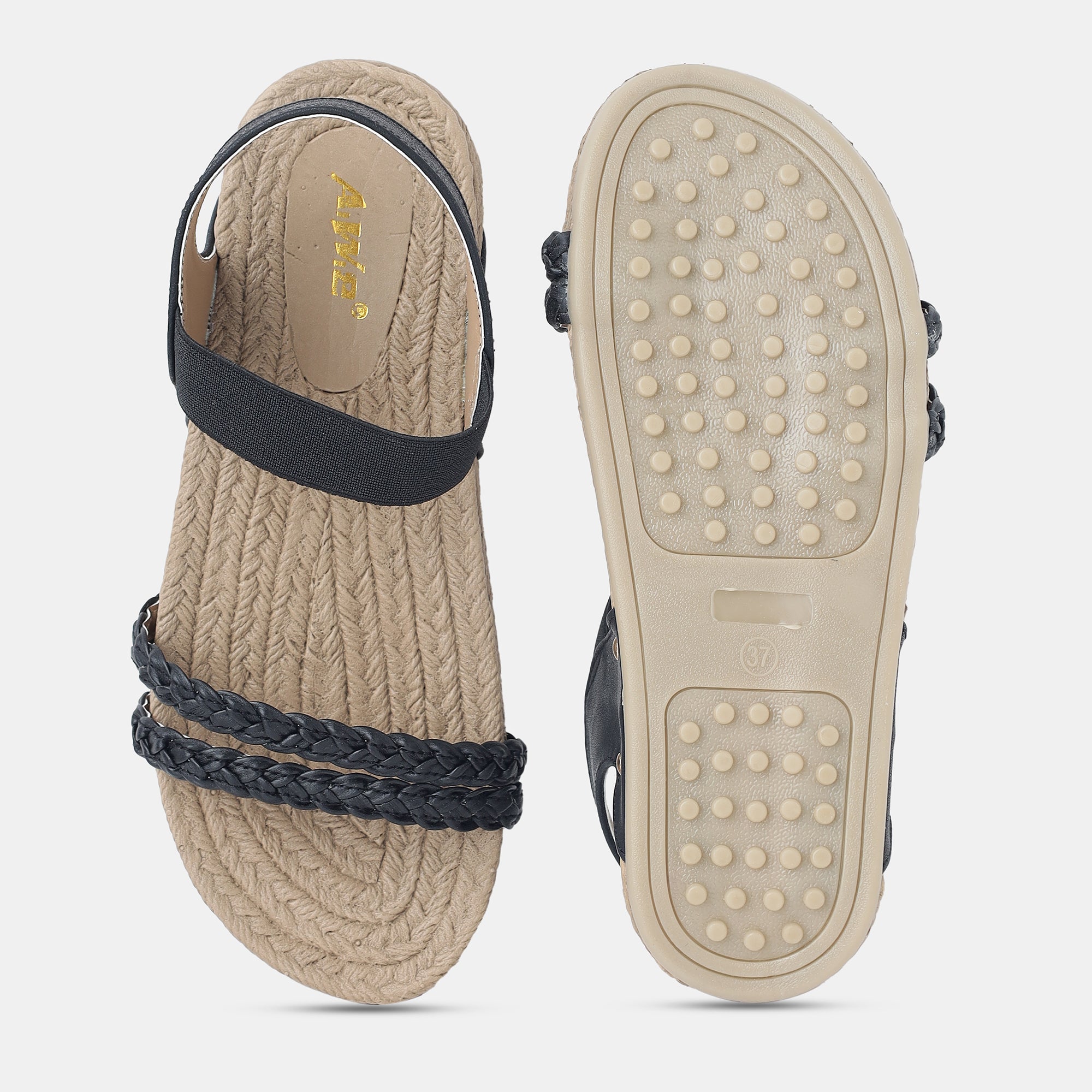 Aiwie-Womens-Casual-Flat-Sandals-with-Braided-Straps-and-Comfortable-Sole A880716