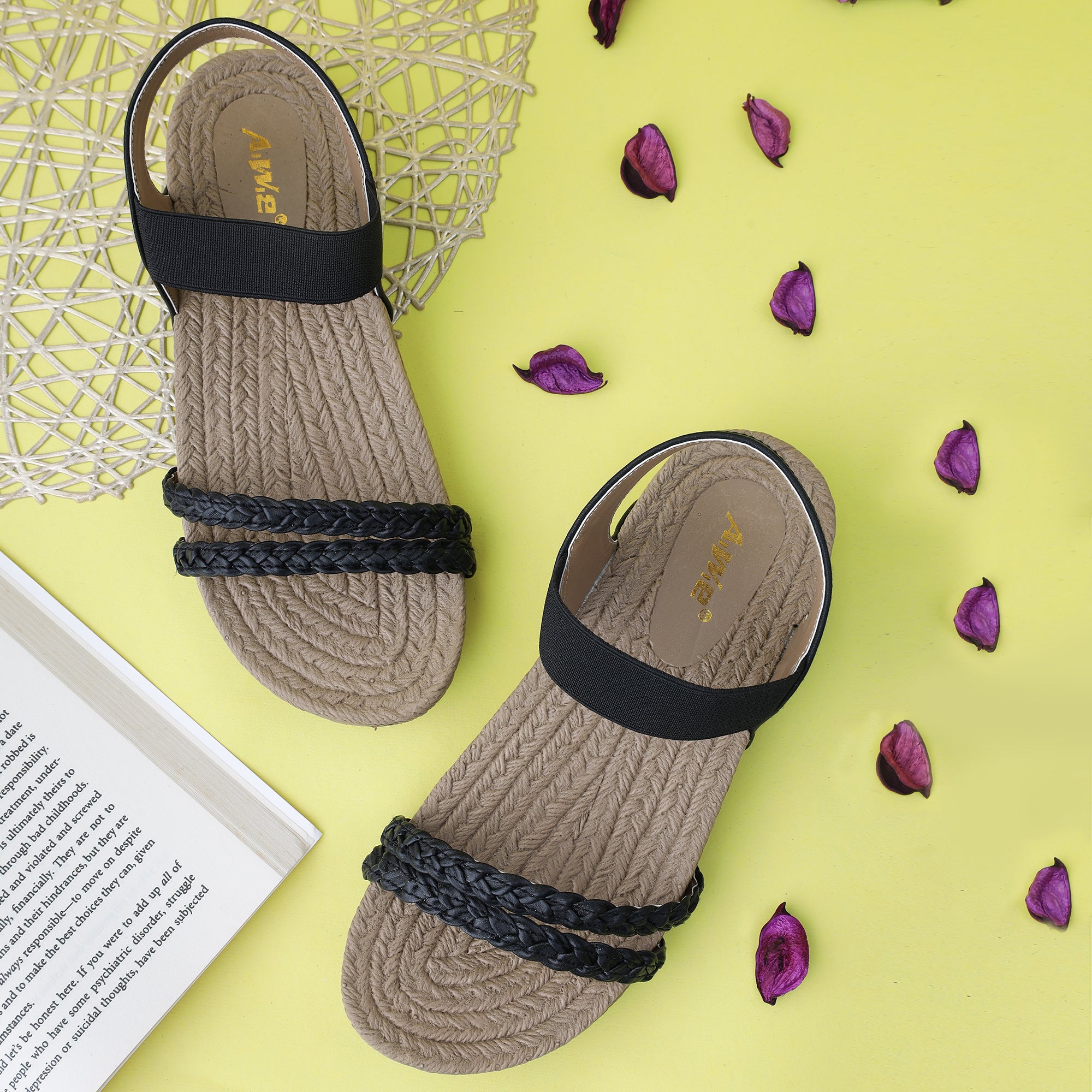 Aiwie-Womens-Casual-Flat-Sandals-with-Braided-Straps-and-Comfortable-Sole A880716