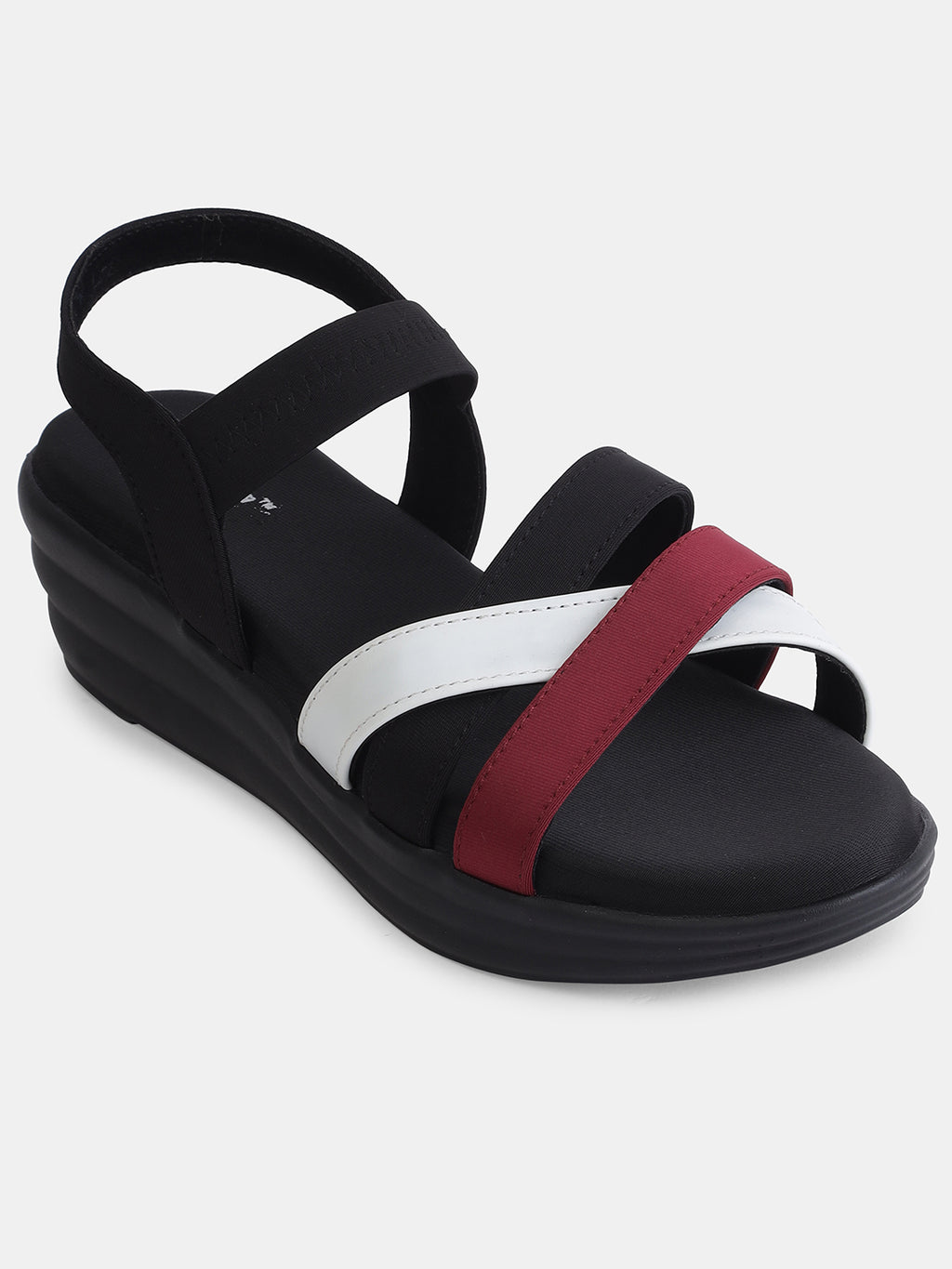 Aiwie Womens Multi-Strap Casual Flat Sandals | Comfortable Daily Wear Slip-On Sandals with Back Strap | Stylish Open-Toe Footwear Heel Size : 1.5 Inches