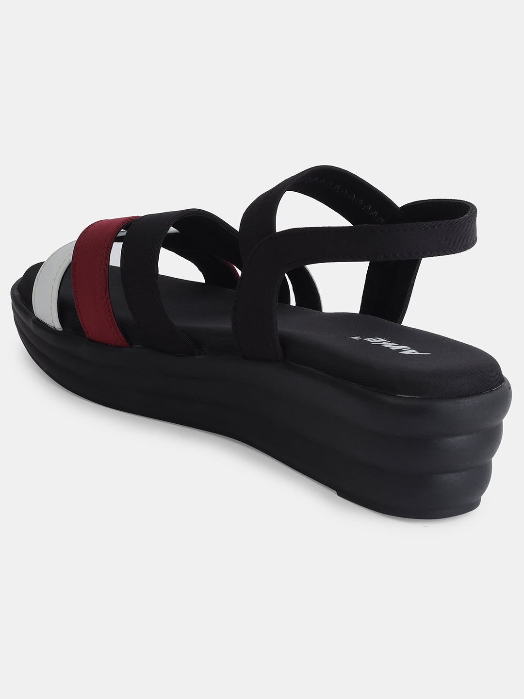 Aiwie Womens Multi-Strap Casual Flat Sandals | Comfortable Daily Wear Slip-On Sandals with Back Strap | Stylish Open-Toe Footwear Heel Size : 1.5 Inches