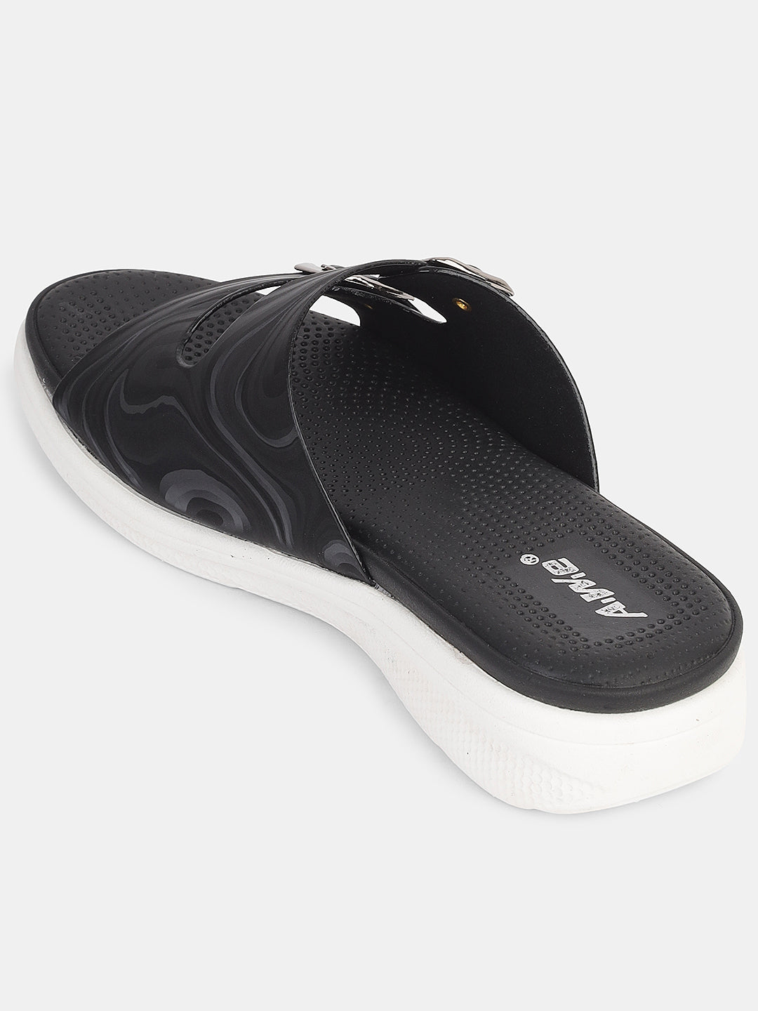 Women's Dual Buckle Slip-On Sandals | Casual & Travel-Ready Comfort Footwear
