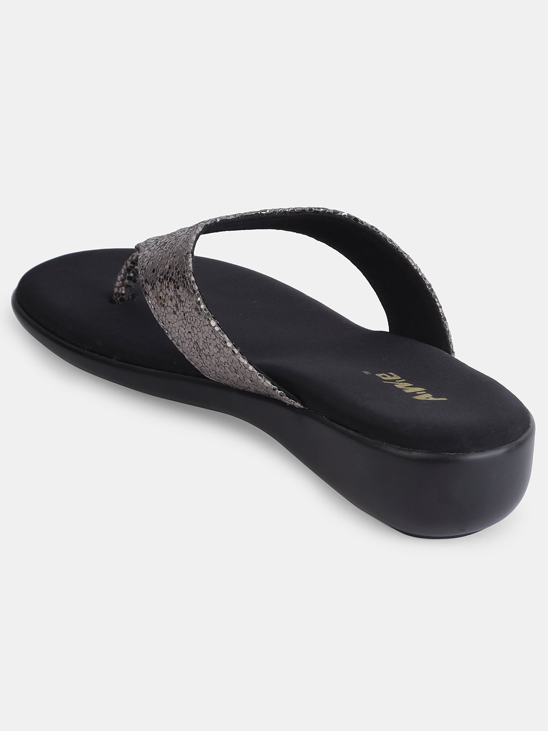 Aiwie Women's Slip-On Comfort Sandals with Textured Strap and Cushioned Sole Ð Lightweight Daily Wear Flats for Casual & Travel Use