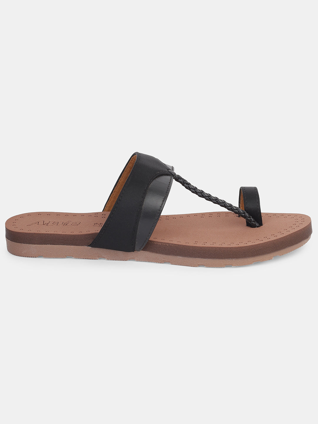 Womens Traditional Kolhapuri Flats | Ethnic Handmade Slip-On Sandals for Daily & Festive Wear