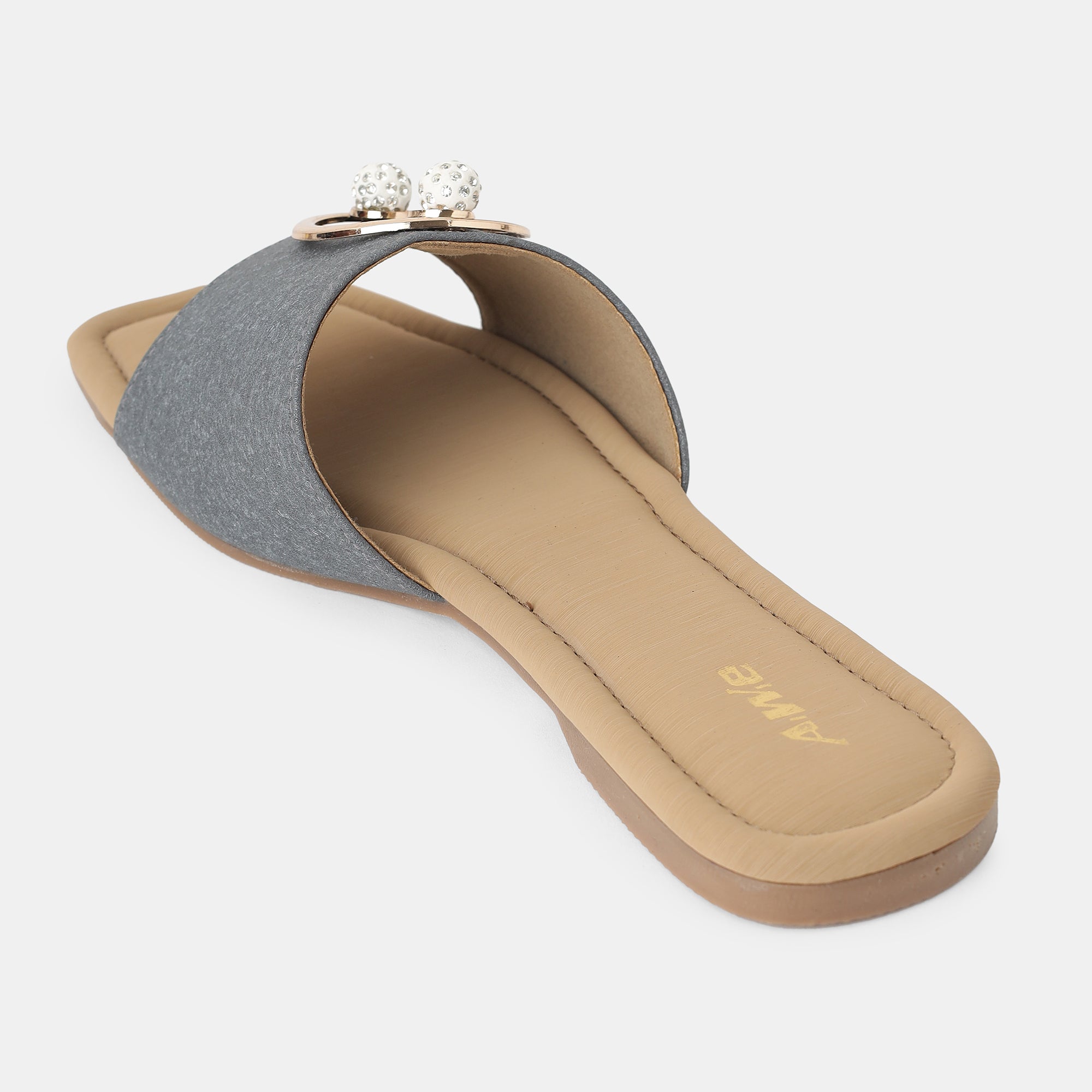Aiwie-Womens-Stylish-Slip-On-Flats-with-Decorative-Buckle-and-Cushioned-Footbed-for-Daily-Comfort B520186
