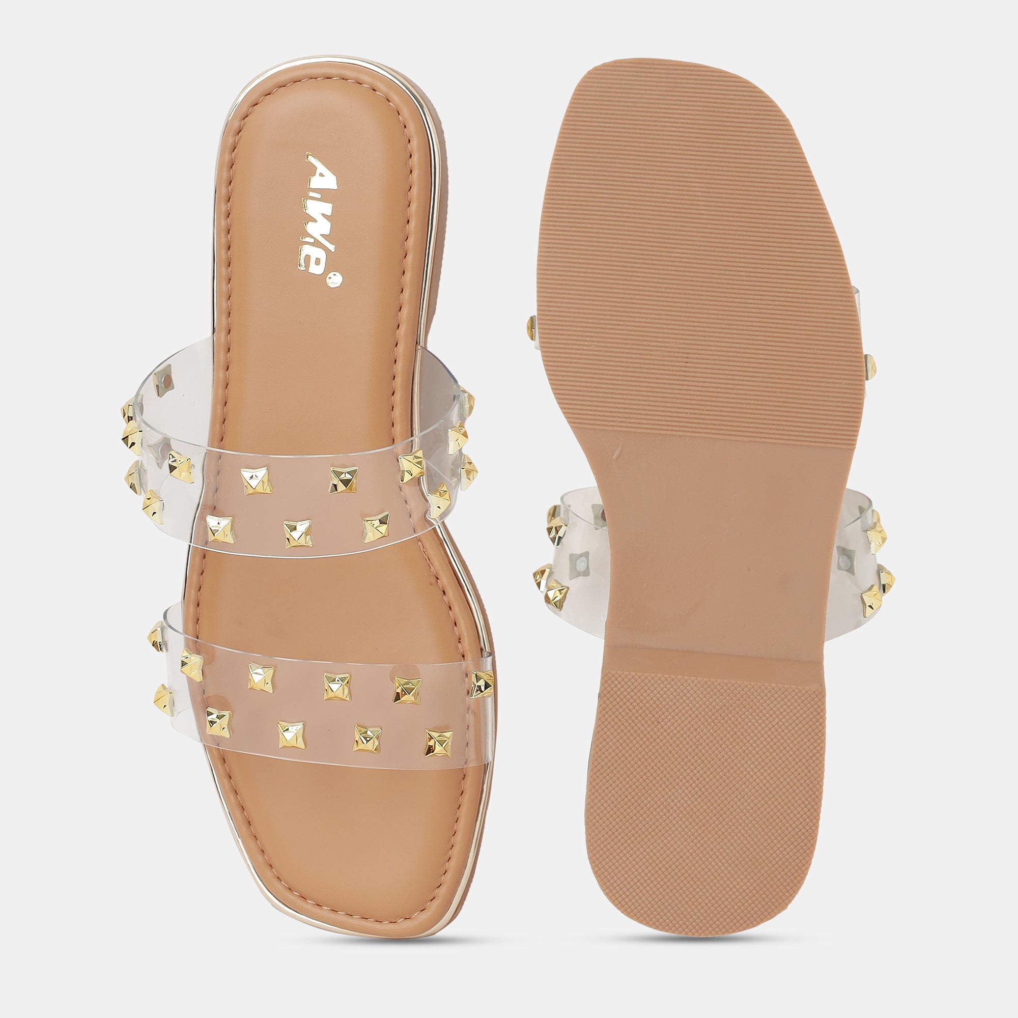 Aiwie-Womens-Stylish-Transparent-Slip-On-Flats-with-Studded-Design-and-Comfortable-Sole-for-Casual C050012
